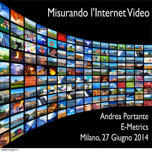 Misurazione del video sul Web