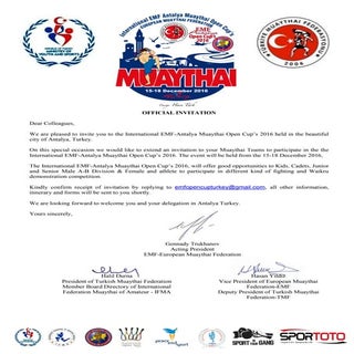 Emf cup-2016 official invitation
