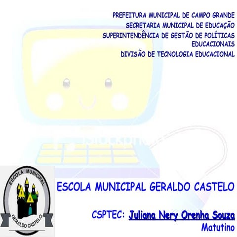 EM Geraldo Castelo_Portifólio_Matutino_1ºsemestre/2013