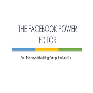 Diving In to Facebook's Power Editor - Emiah Gardner