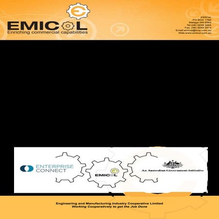 Engineering and  Manufacturing Industry  Cooperative Ltd