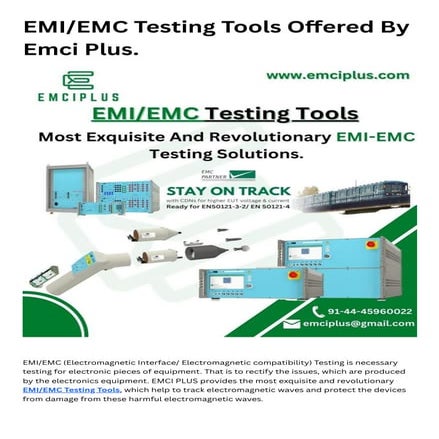 EMI/EMC Testing Tools Offered By Emci Plus. | PDF