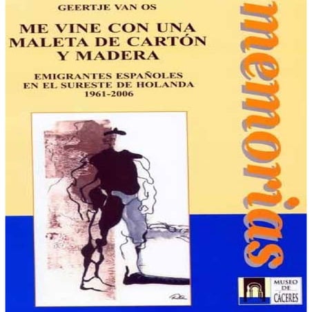 Me vine con una maleta de cartón y madera.