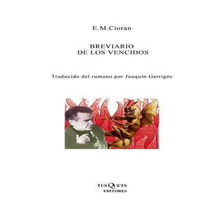 Emil cioran - Breviario de los Vencidos