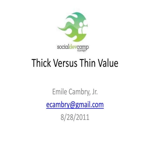 Emile cambry social devcamp