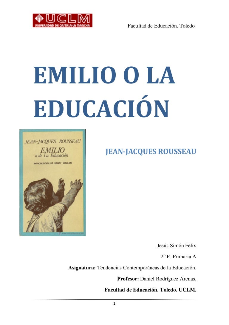 Emilio, rousseau.