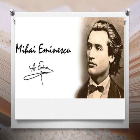 Proiect Mihai Eminescu poet national .pptx