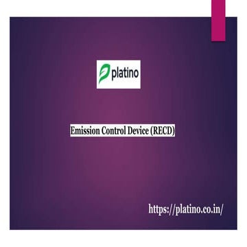 Emission control device (RECD) Platino Automotive | PDF