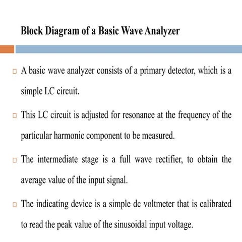 EMI unit-2  signal generators and signal analyzers