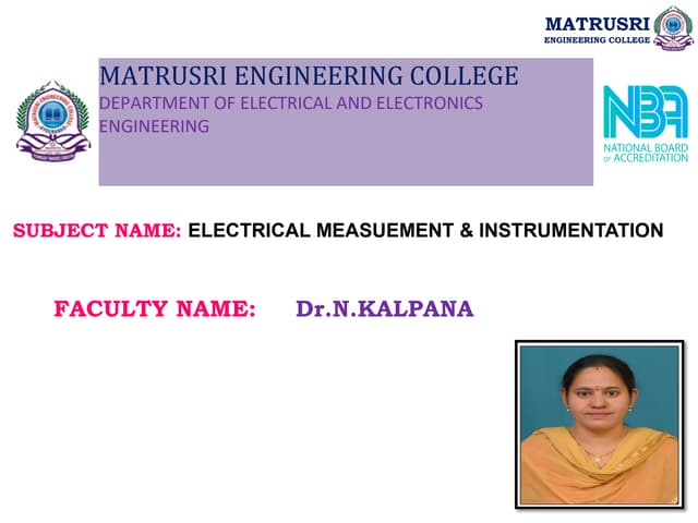 Electrical measurements and Instrumentation UNIT3 AC bridges.pdf