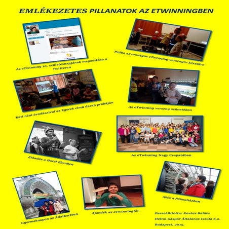 Emlékezetes pillanatok az eTwinningben