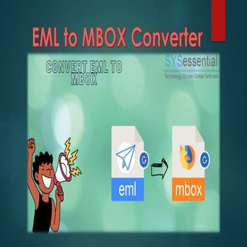 EML to MBOX Converter | PDF