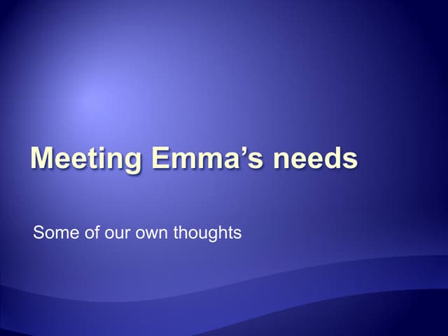 Emma 3: Our thoughts about Emma