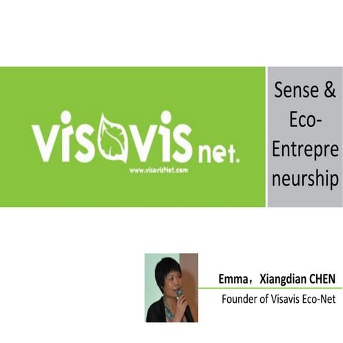 Sense & Eco Entrepreneurship - VisavisNet