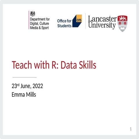 Teach with R: How Aware Are Students of Their Data Skills Accrual as They Lea...