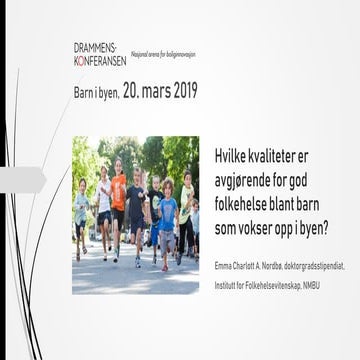 Drammenskonferansen 2019: Emma Nordbø