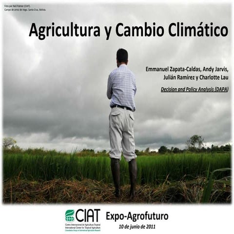 Emmanuel ZC - Agricultura y cambio climático