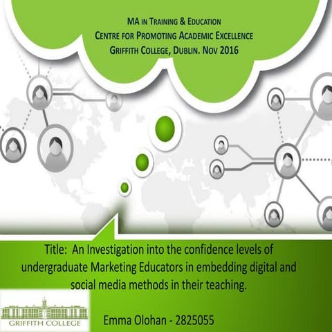 Emma Olohan. Investigating into the confidence levels of irish undergraduate ...