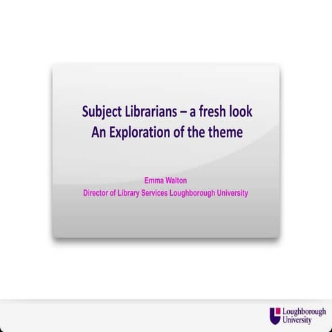 Emma Walton Loughborough University