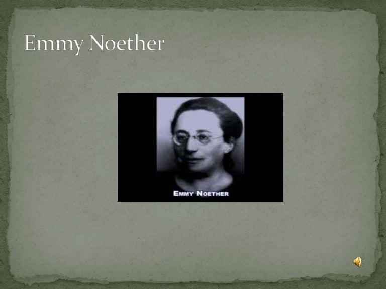 Emmy Noether