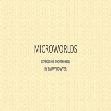 Emmy's microworlds presentation