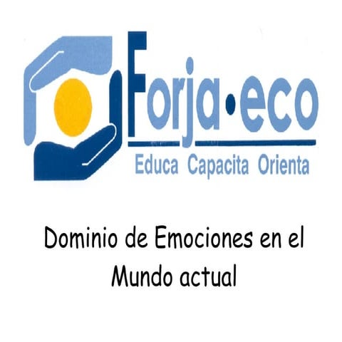 Emociones Y Mundo Actual V1