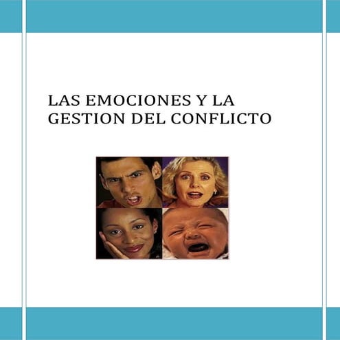 Emociones y resolucion de conflictos | PDF