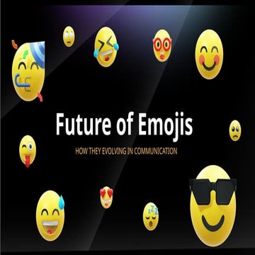 Future of Emoji and Evolution of Emoji..