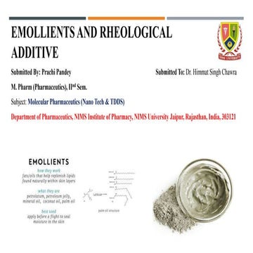 Emollient and Rheological Additive.pptx