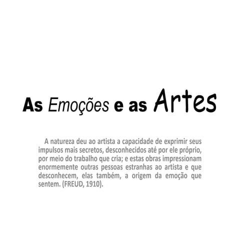 Psi - Emoção e Artes