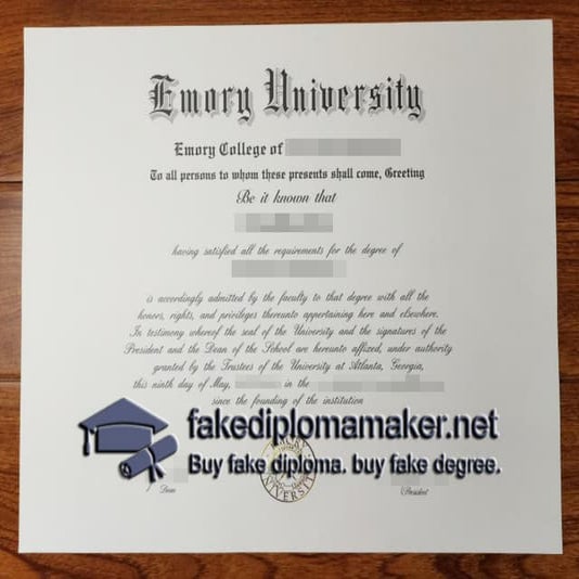 Emory University diploma PPT