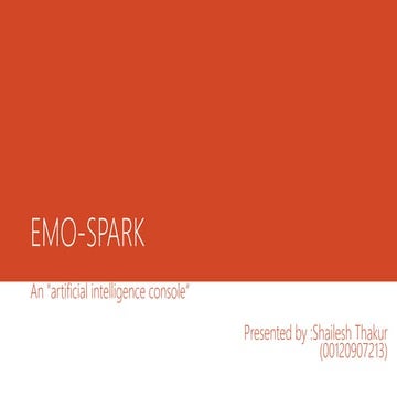 Emo spark