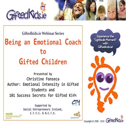 Being an Emotional Coach to Gifted Children