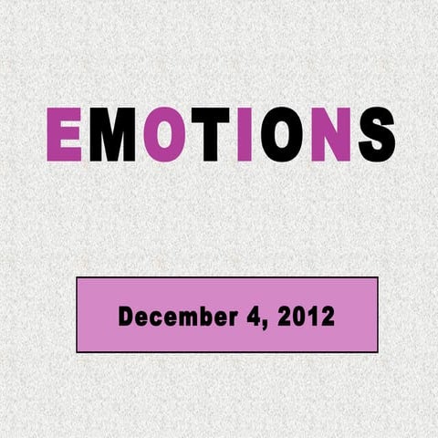 Emotion