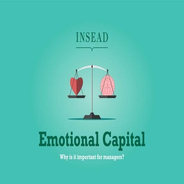 Emotional Capital