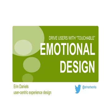 Drive Users with Emotional Design