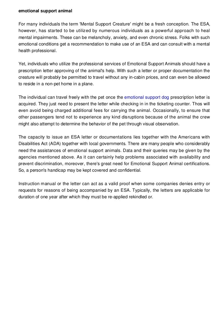 emotional support animal letter kays makehauk co esa evaluation letter