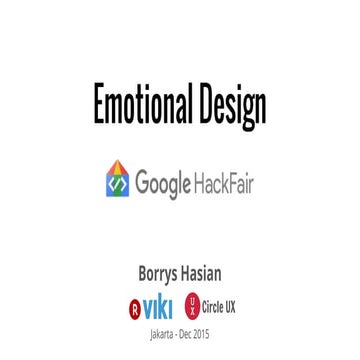 Emotional Design