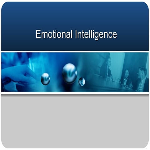 Emotional Inteligence