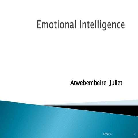 EMOTIONAL INTELIGENCE.PPT