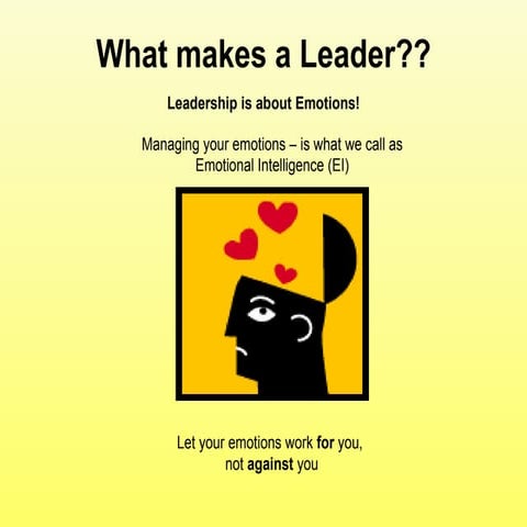 Emotional Intelligence