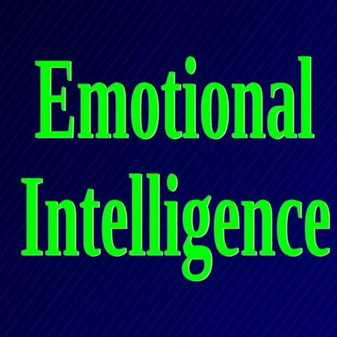 Emotional intelligence