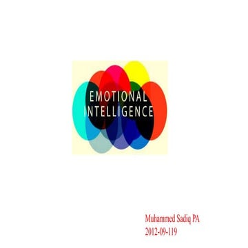 Emotional intelligence