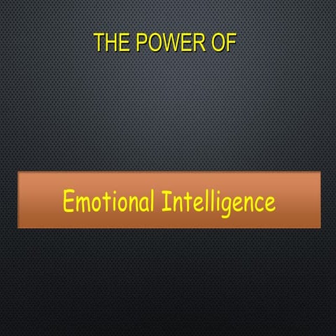 Emotional intelligence [compatibility mode] [repaired]