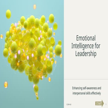Emotional Intelligence for Leadership at the workplace | PPTX