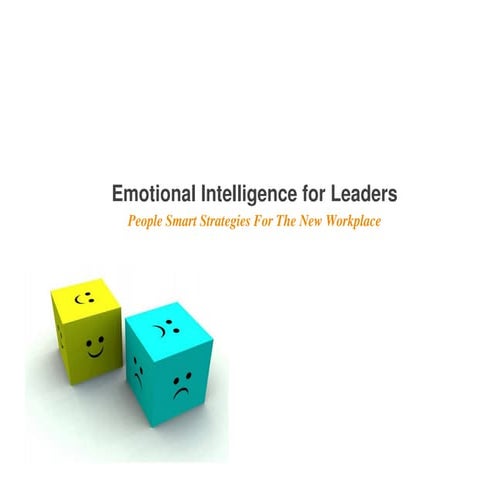 Emotional intelligence for new leaders