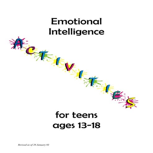 Emotional intelligence for teens