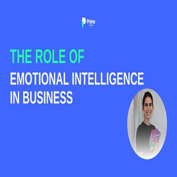 EMOTIONAL INTELLIGENCE IN BUSINESS