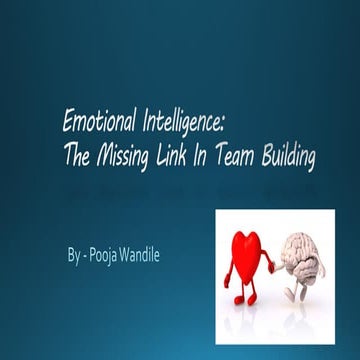 Emotional intelligence pooja wandile