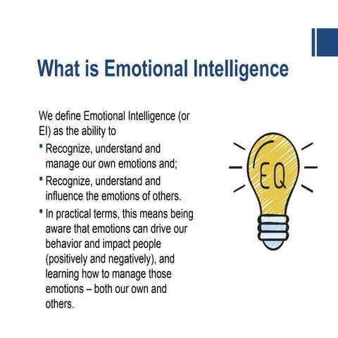 Emotional Intelligence PPT Fish Electronics 2 provided by Nigus Almaw